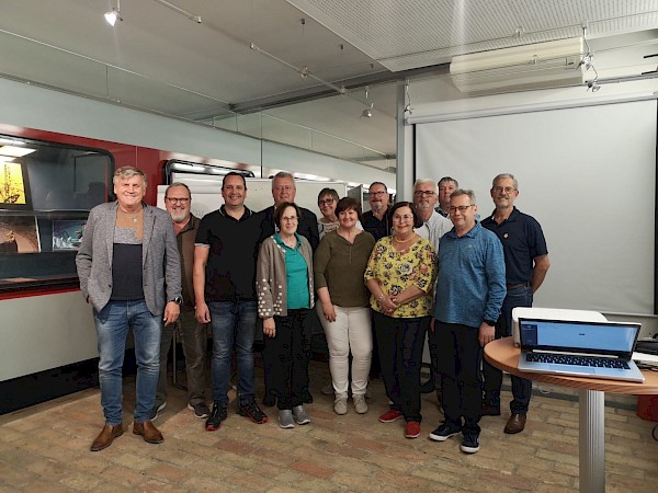 Vertreter:innen der Regionalstelle Mitte