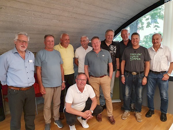 Günter Oberhauser und seine Funktionäre